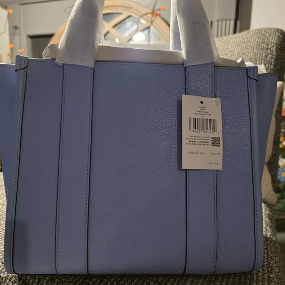 Kate Spade Blue Tote Bag - Picture 2 of 6